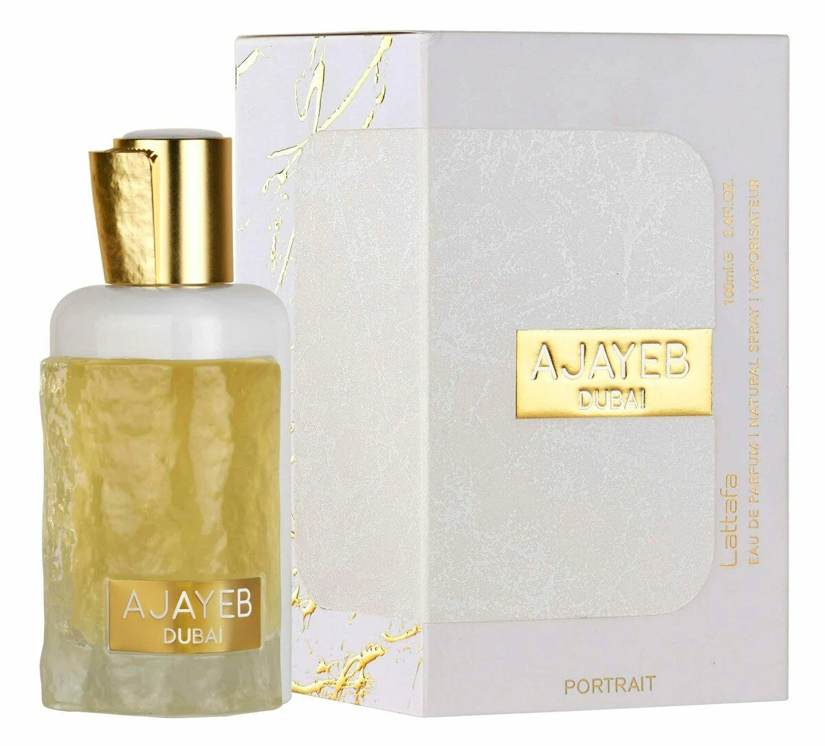 Lattafa Parfum Ajayeb Dubai Portrait Gold Eau de Parfum 100ml