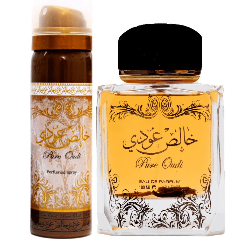 Lattafa Parfum Pure Oudi Eau de Parfum 100ml + Deo