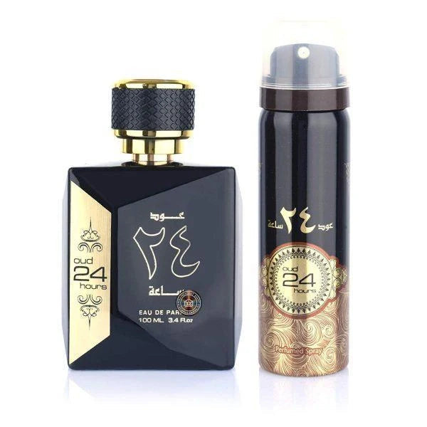 Ard Al Zaafaran Oud 24 Hours Eau de Parfum 100ml + Deo Geschenk