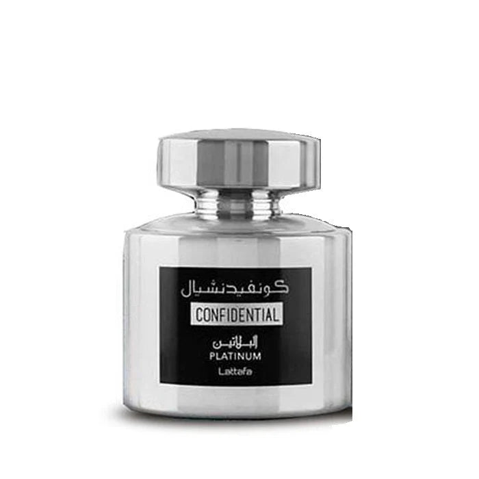 Lattafa Parfum Confidential Platinum Eau de Parfum 100ml