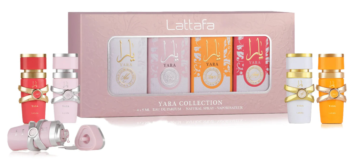 Lattafa/Yara Mini Collection 20ml 4pcs Gift Perfume Drops