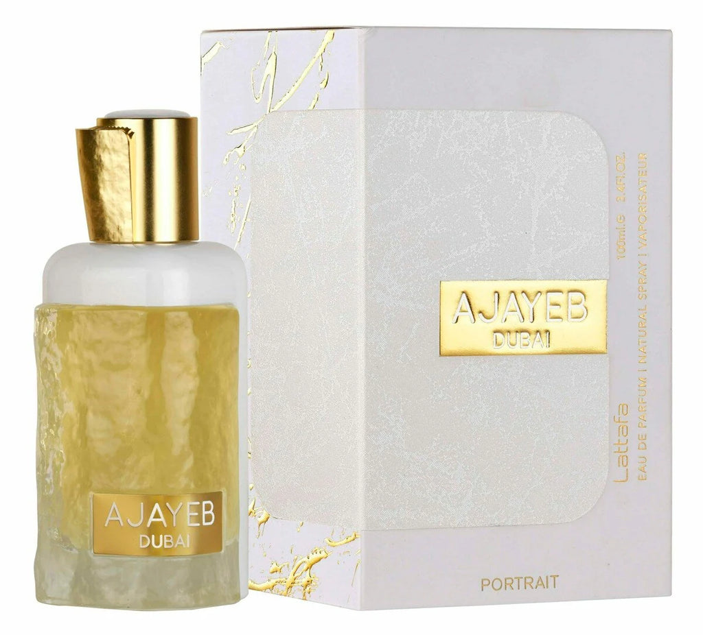 Lattafa Parfum Ajayeb Dubai Portrait Gold Eau de Parfum 100ml