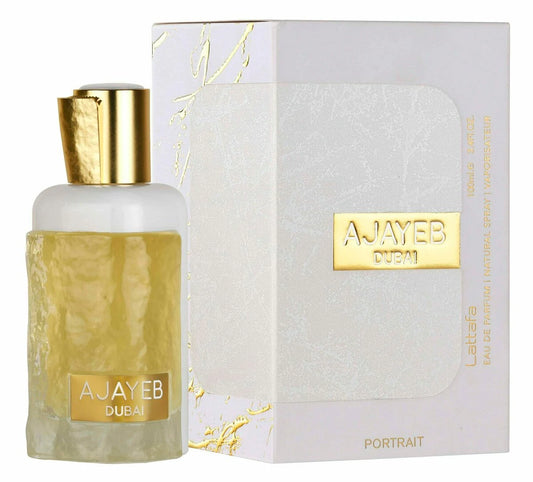Lattafa Parfum Ajayeb Dubai Portrait Gold Eau de Parfum 100ml