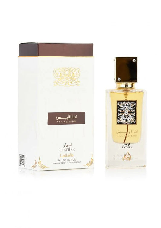 Lattafa Parfum Ana Abiyedh Leather Eau de Parfum 60ml