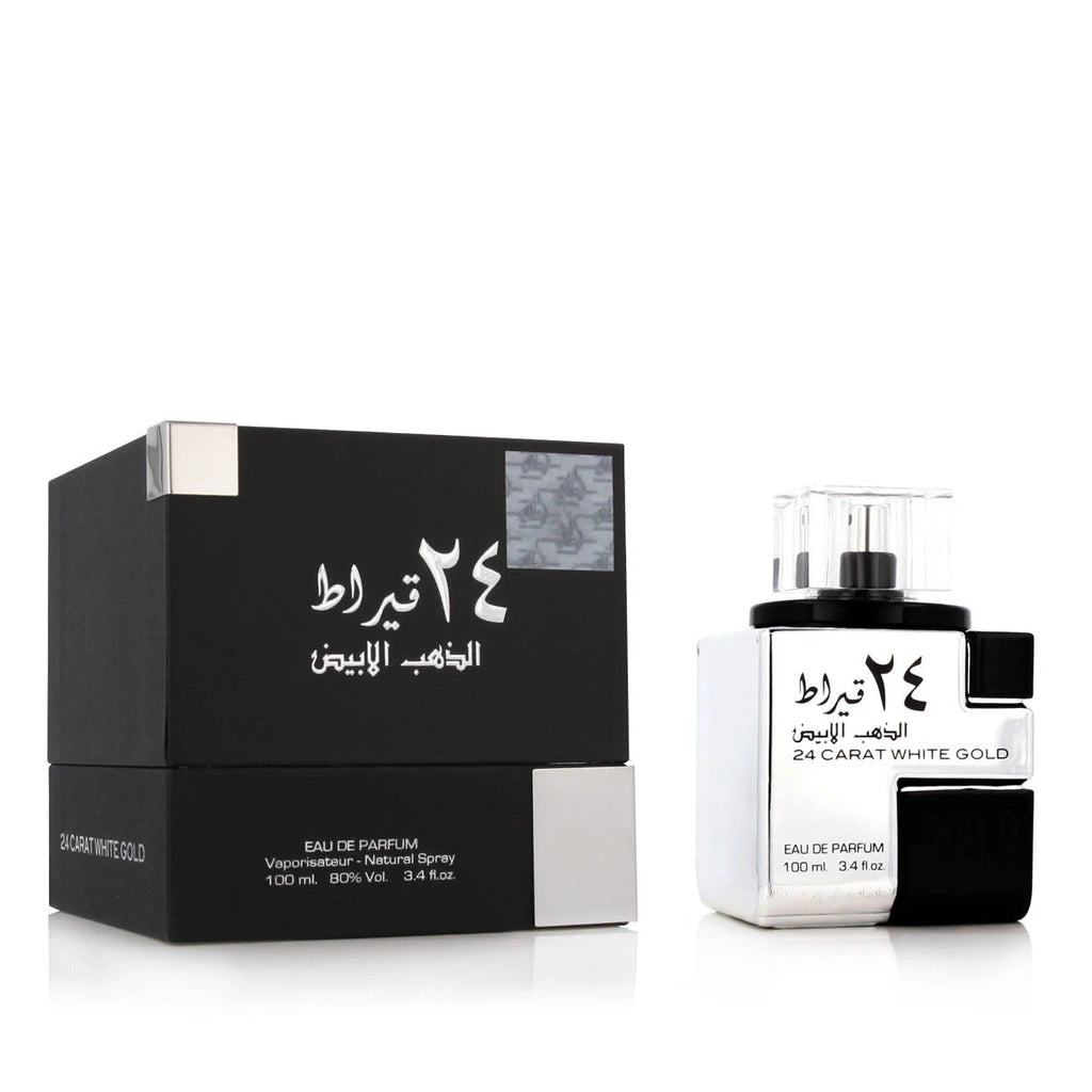 Lattafa Perfume 24 Carat White Gold Eau de Parfum 100ml