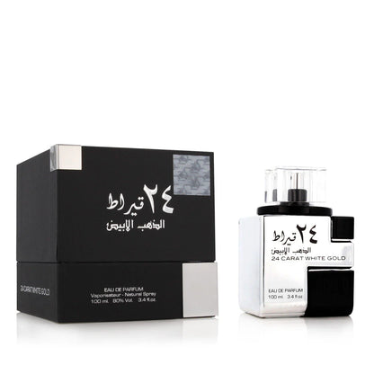 Lattafa Perfume 24 Carat White Gold Eau de Parfum 100ml