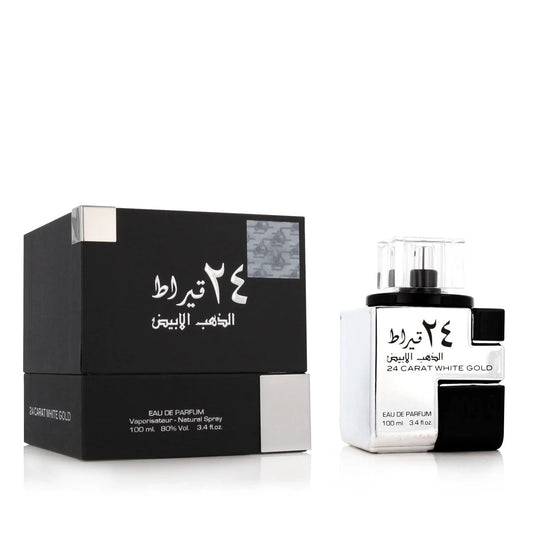Lattafa Perfume 24 Carat White Gold Eau de Parfum 100ml