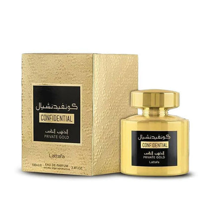 Lattafa Parfum Confidential Gold Eau de Parfum 100 ml